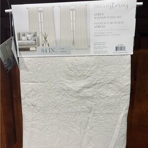 Dream Stories Elegant Cream Window Panels
